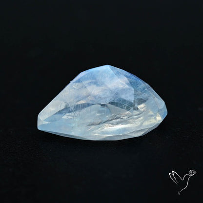 Faceted Indian Rainbow Moonstone