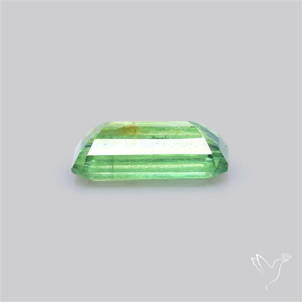 Faceted Green Kyanite Fine Gemstone
