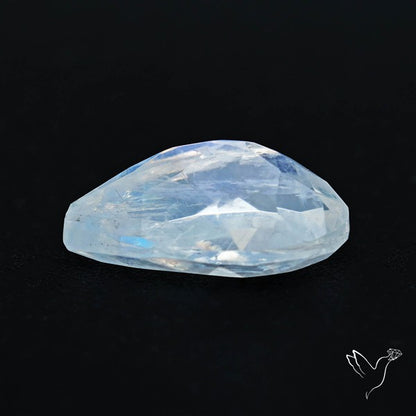Faceted Indian Rainbow Moonstone