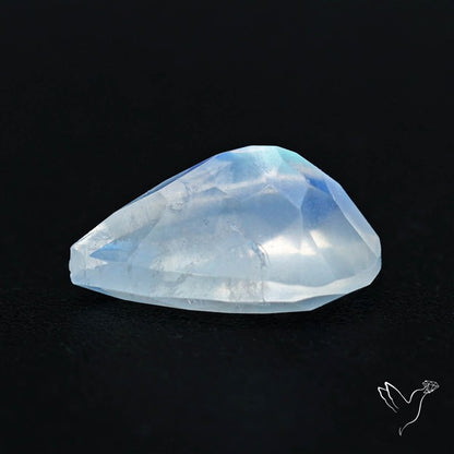 Faceted Indian Rainbow Moonstone