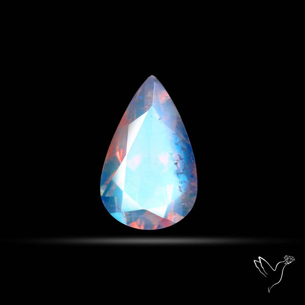 Faceted Indian Rainbow Moonstone