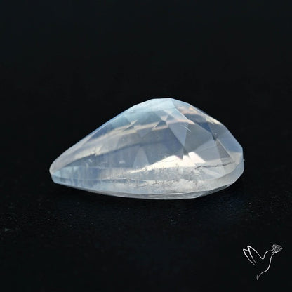 Faceted Indian Rainbow Moonstone