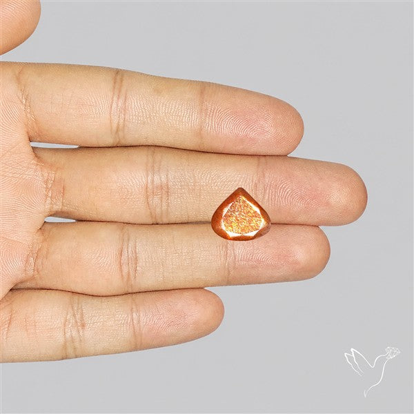 Meteor Shower Sunstone Faceted Rare Pattern Fine Gemstone