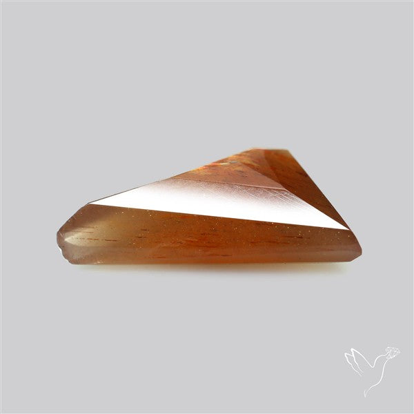 Meteor Shower Sunstone Faceted Rare Pattern Fine Gemstone