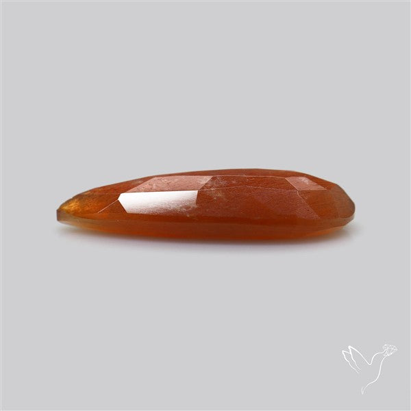 Meteor Shower Sunstone Faceted Rare Pattern Fine Gemstone
