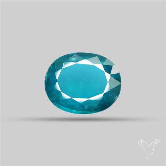 High Grade Teal Blue Kyanite Faceted Fine Gemstone