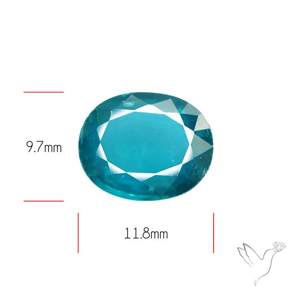 High Grade Teal Blue Kyanite Faceted Fine Gemstone