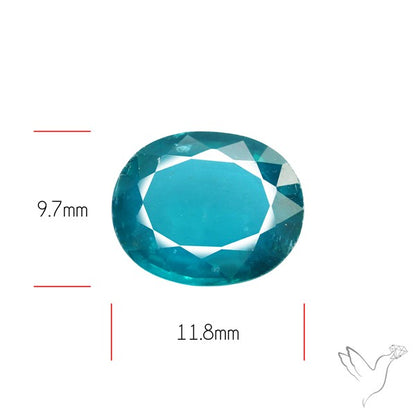 High Grade Teal Blue Kyanite Faceted Fine Gemstone
