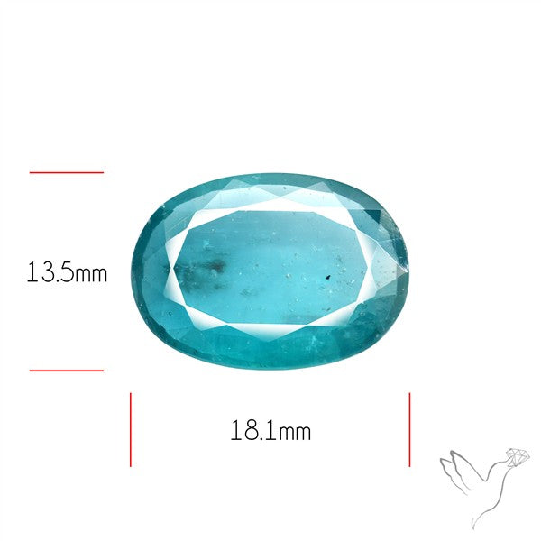 High Grade Teal Blue Kyanite Faceted Fine Gemstone