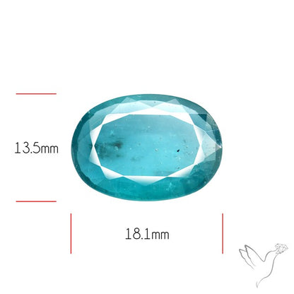 High Grade Teal Blue Kyanite Faceted Fine Gemstone