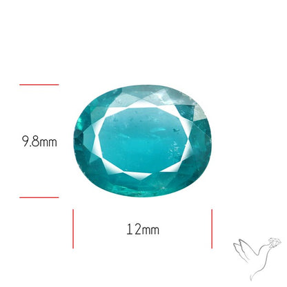 High Grade Teal Blue Kyanite Faceted Fine Gemstone