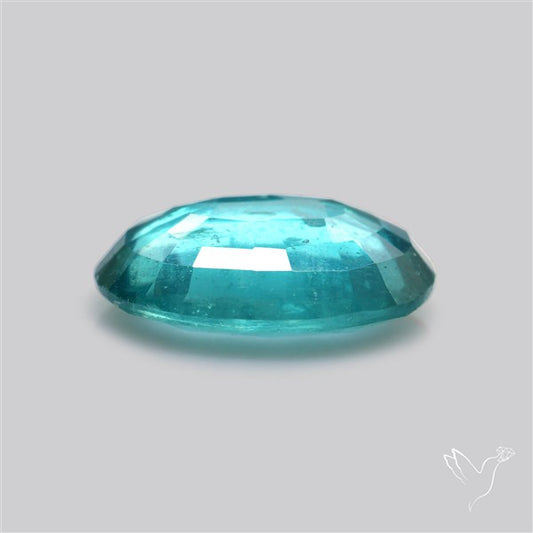 High Grade Teal Blue Kyanite Faceted Fine Gemstone
