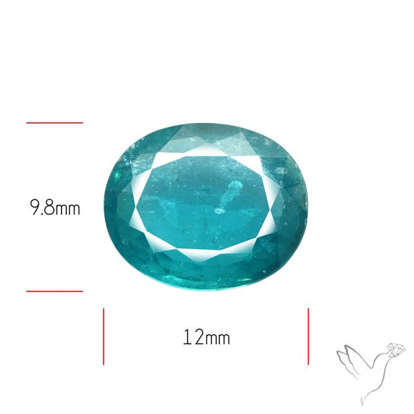 High Grade Teal Blue Kyanite Faceted Fine Gemstone