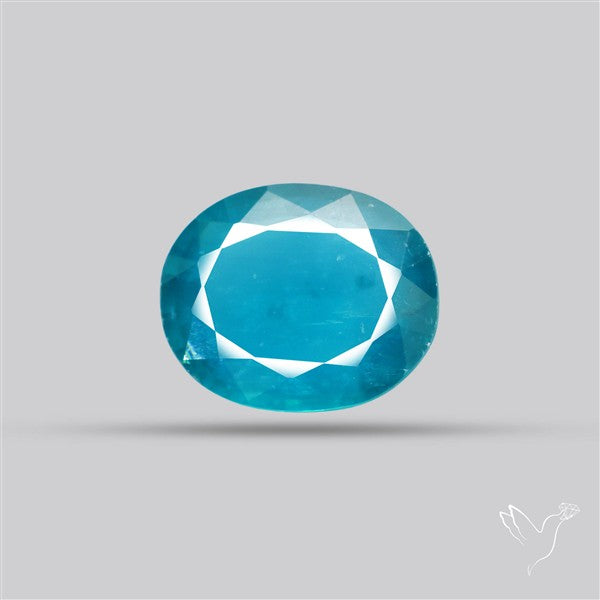 High Grade Teal Blue Kyanite Faceted Fine Gemstone