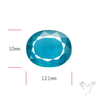 High Grade Teal Blue Kyanite Faceted Fine Gemstone