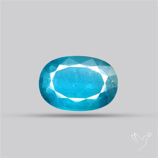 High Grade Teal Blue Kyanite Faceted Fine Gemstone