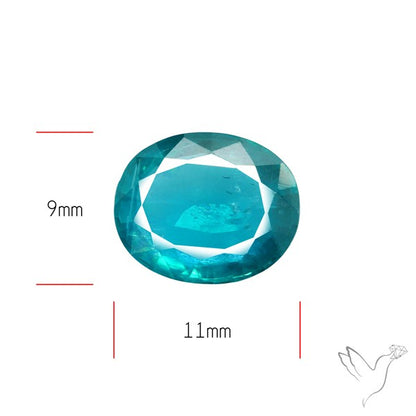 High Grade Teal Blue Kyanite Faceted Fine Gemstone