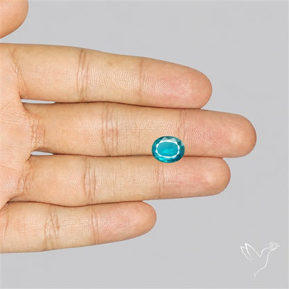High Grade Teal Blue Kyanite Faceted Fine Gemstone