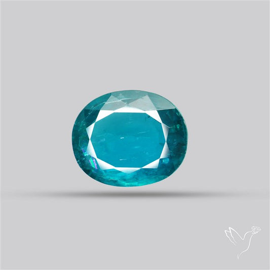 High Grade Teal Blue Kyanite Faceted Fine Gemstone