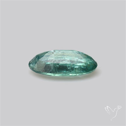 Faceted Green Kyanite Fine Gemstone
