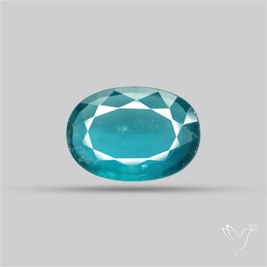 High Grade Teal Blue Kyanite Faceted Fine Gemstone