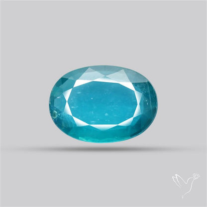 High Grade Teal Blue Kyanite Faceted Fine Gemstone