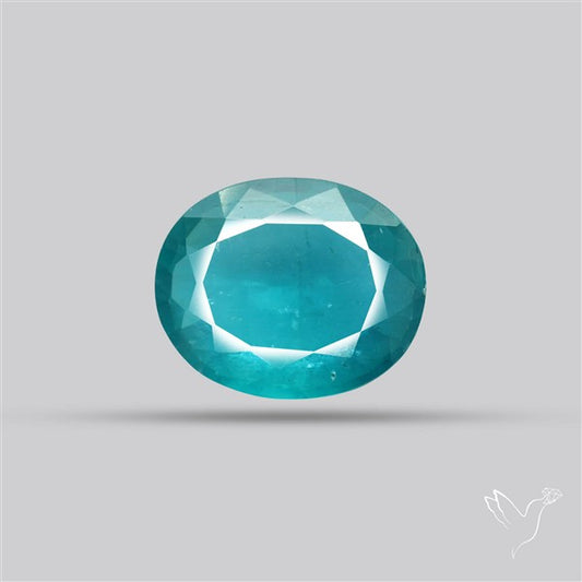 High Grade Teal Blue Kyanite Faceted Fine Gemstone