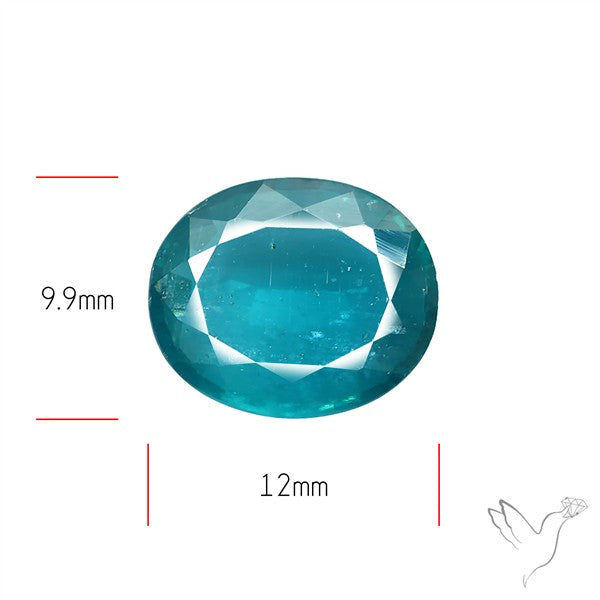 High Grade Teal Blue Kyanite Faceted Fine Gemstone