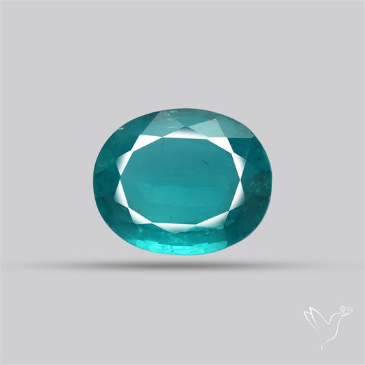 High Grade Teal Blue Kyanite Faceted Fine Gemstone