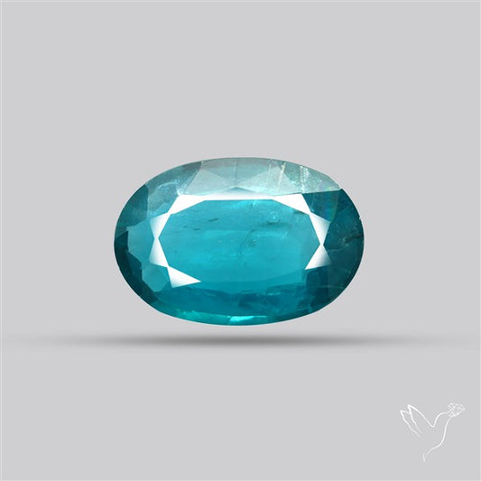High Grade Teal Blue Kyanite Faceted Fine Gemstone