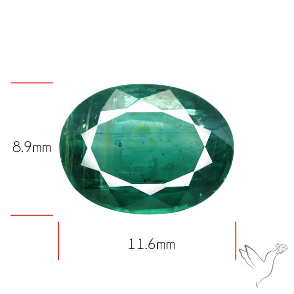 Faceted Green Kyanite Fine Gemstone