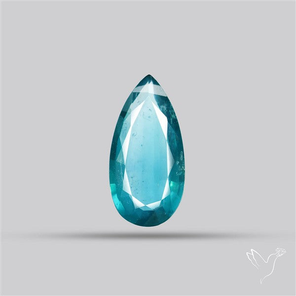 High Grade Teal Blue Kyanite Faceted Fine Gemstone