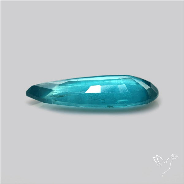 High Grade Teal Blue Kyanite Faceted Fine Gemstone