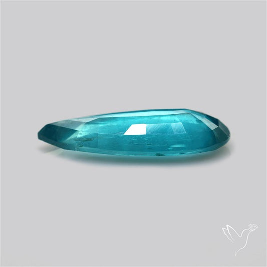 High Grade Teal Blue Kyanite Faceted Fine Gemstone