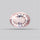Millennium Cut Fine Rose Quartz Brazil Concave Cut 