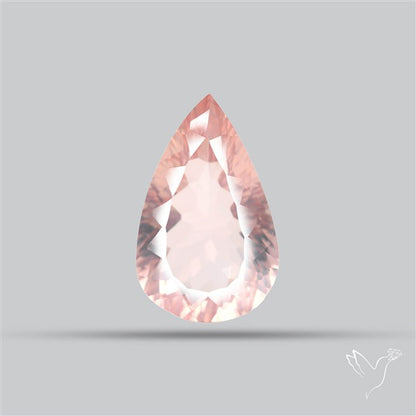 Millennium Cut Fine Rose Quartz Brazil Concave Cut 