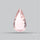 Millennium Cut Fine Rose Quartz Brazil Concave Cut 