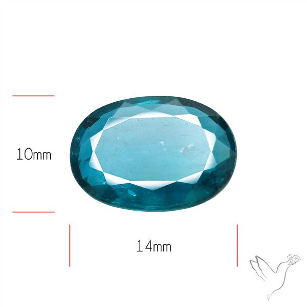 Fine Teal Kyanite Gemstone High Grade