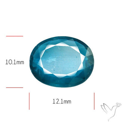 Fine Teal Kyanite Gemstone High Grade