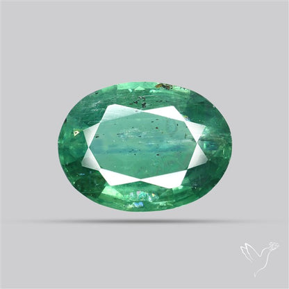 Faceted Green Kyanite Fine Gemstone