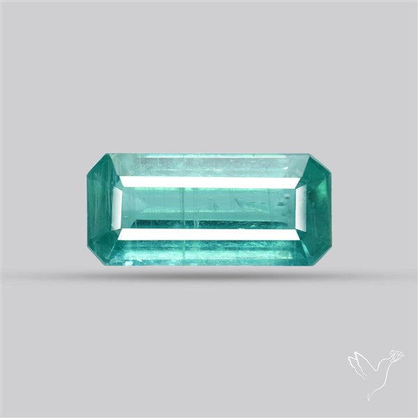 Faceted Paraiba Blue Fine Kyanite Gemstone