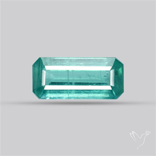 Faceted Paraiba Blue Fine Kyanite Gemstone