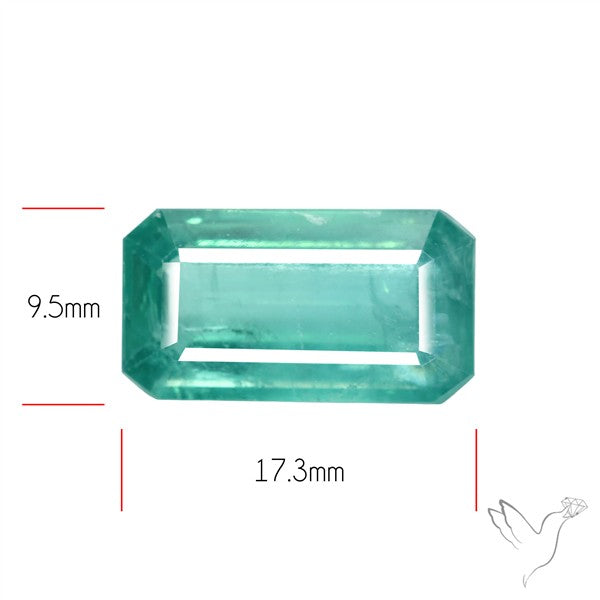 Faceted Paraiba Blue Fine Kyanite Gemstone