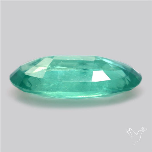 Faceted Paraiba Blue Fine Kyanite Gemstone
