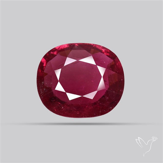 Rubellite Tourmaline Faceted Fine Gemstone