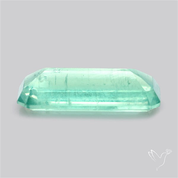 Faceted Paraiba Blue Fine Kyanite Gemstone