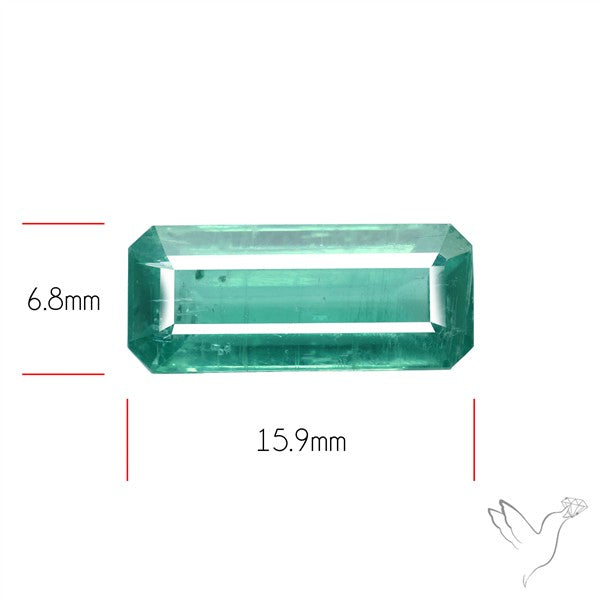 Faceted Paraiba Blue Fine Kyanite Gemstone