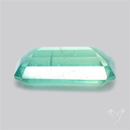 Faceted Paraiba Blue Fine Kyanite Gemstone