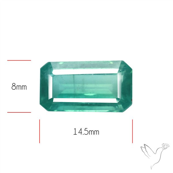 Faceted Paraiba Blue Fine Kyanite Gemstone