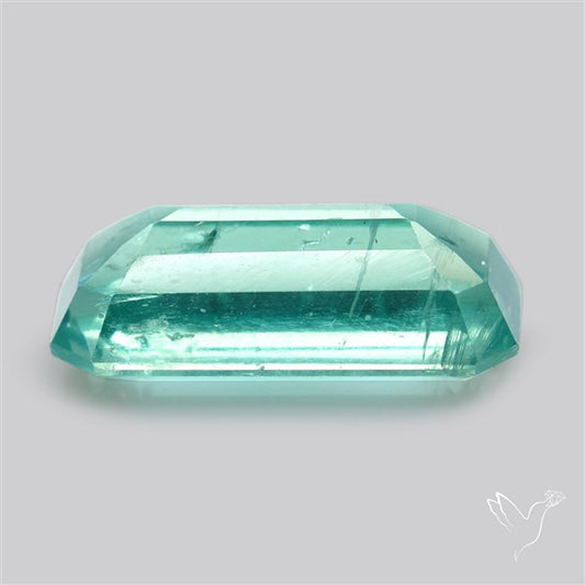 Faceted Paraiba Blue Fine Kyanite Gemstone
